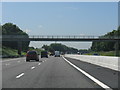 M62 Motorway - footbridge near Hephzibah Farm