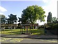 Bus stop on Hawthorne Avenue, Borrowash