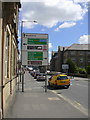 Road Sign, Yorkshire Street, Burnley