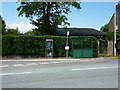 TCB and bus stop near to the Petre Arms