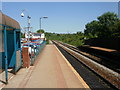 The view NE from Eastbrook railway station