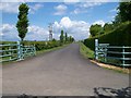 Driveway to the barns