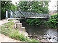 Footbridge over Rhymney River