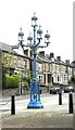 Victorian Gothic iron gas lamp, Norfolk Park