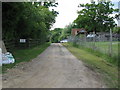 Bridleway nearing High Street Green