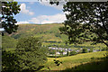 Abergynolwyn nestling in the valley