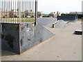 Skateboard ramp at Pwllheli