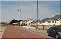 Bungalows at the western end of Pwllheli