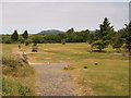 The eastern end of the Pwllheli Golf Course