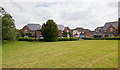 Green and houses in Shires Close