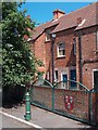 Rear view of shops on Sherwood Street, Market Warsop