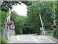 Level Crossing near Hampton Court