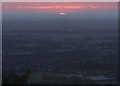 Sunrise over the Severn Plain