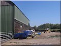 Barn and yard at Sambrook