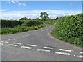 Minor road passing Rowchester House