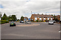 Mini-roundabout on Christchurch Road