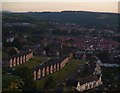 Hen Golwyn ar fachlud yr haul / Old Colwyn at Sunset