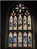 TQ3769 : St. George's Church - Victorian stained glass window, south transept by Mike Quinn
