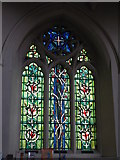 TQ3769 : St. George's Church - stained glass window "Advent / Epiphany" by Mike Quinn