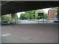 Princess Road ending under Mancunian Way