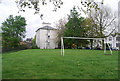 Football pitch behind Palace Square