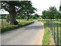 Halesworth Road past Heveningham Hall