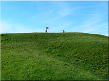 SP0201 : The top of the Roman Amphitheatre, Cirencester by Brian Robert Marshall