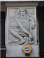 Bas relief panel on 19-21 Hatton Garden, EC1 (3)