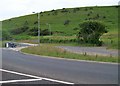 The turnoff to the B4417 below Llanaelhaearn