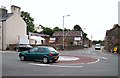 The junction of the A499 (Caernarvon Road) and the A497 (Abererch Road) at Pwllheli