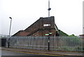 Footbridge across the railway line, Estreham Rd