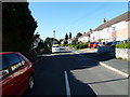 Approaching a VW camper van in Serpentine Road