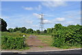 Pylon and high voltage cables