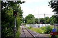 London Road Level Crossing from the station