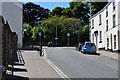 The very top of Bideford High Street