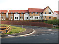 New housing in Russell Close, Peasenhall