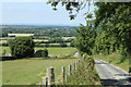 2010 : Looking north on the lane to Dodington