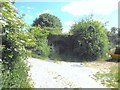 Stone arch structure on disused railway