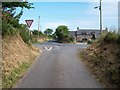 Glanrhyd Crossroads from the south