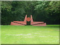 Steel sculpture in Coalbrookdale Open Air Museum of Steel Sculpture