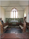 TF8529 : All Saints' church in Tattersett - the chancel by Evelyn Simak