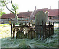 Cottages adjoining the ruined St Margaret