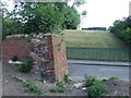 Remains of railway bridge, Merttins Road SE4