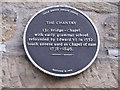 Information plaque, The Chantry