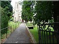 Path to St Mary the Virgin church