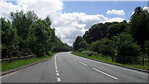 NY2227 : The A66 heading in a southerly direction by James Denham