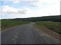 Minor road heading to Fingland Farm to the south