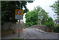 Bridge over the railway, Westgate Rd