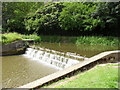 Weir on The Ingleburn, Malmesbury