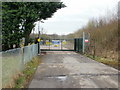 Entrance to Ponthir Waste Water Treatment Works